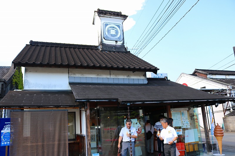【小豆島】マルキン醤油記念館見学と売店で名物しょうゆソフトクリーム